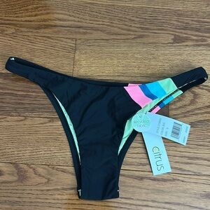 Citrus Swim Bottoms - multi Color - Size Small - NWT